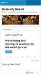 Mobile Screenshot of basicallybaked.wordpress.com