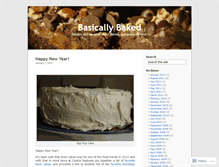 Tablet Screenshot of basicallybaked.wordpress.com