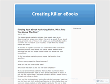 Tablet Screenshot of creatingkillerebooktitlescreatigkillerbooktitles3.wordpress.com