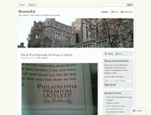 Tablet Screenshot of campuscomments.wordpress.com