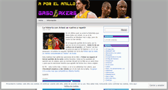 Desktop Screenshot of gasolakers.wordpress.com