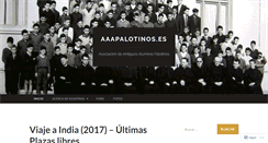 Desktop Screenshot of aaapalotinos.wordpress.com