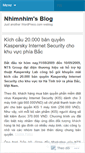 Mobile Screenshot of nhimnhim.wordpress.com