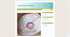 Desktop Screenshot of jewsagainstobama.wordpress.com