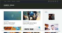 Desktop Screenshot of gabrielvegas.wordpress.com
