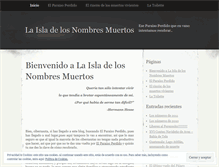 Tablet Screenshot of hijosdeltiempo.wordpress.com