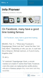 Mobile Screenshot of infopioneer.wordpress.com