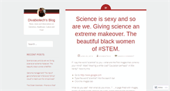 Desktop Screenshot of divabiotech.wordpress.com