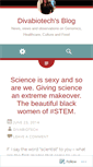 Mobile Screenshot of divabiotech.wordpress.com