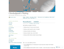 Tablet Screenshot of cikorkedputeh.wordpress.com