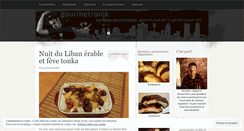 Desktop Screenshot of gourmetronik.wordpress.com