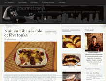 Tablet Screenshot of gourmetronik.wordpress.com