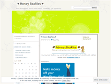 Tablet Screenshot of honeybearies.wordpress.com