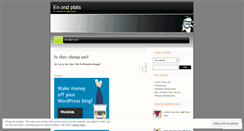Desktop Screenshot of enondplats.wordpress.com