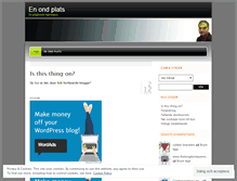 Tablet Screenshot of enondplats.wordpress.com