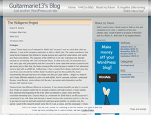 Tablet Screenshot of guitarmarie13.wordpress.com