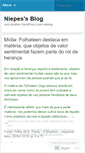 Mobile Screenshot of niepes.wordpress.com