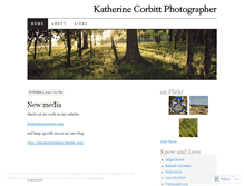 Tablet Screenshot of katherinecorbitt.wordpress.com