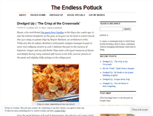 Tablet Screenshot of endlesspotluck.wordpress.com