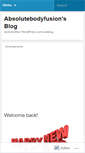 Mobile Screenshot of absolutebodyfusion.wordpress.com