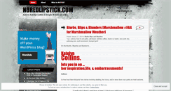 Desktop Screenshot of katelyncollins.wordpress.com