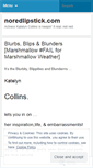 Mobile Screenshot of katelyncollins.wordpress.com