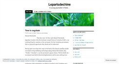 Desktop Screenshot of leparisdechine.wordpress.com