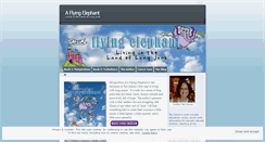 Desktop Screenshot of flyingelephantbook.wordpress.com