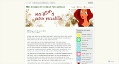 Desktop Screenshot of delirepeccadilles.wordpress.com