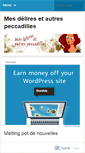 Mobile Screenshot of delirepeccadilles.wordpress.com
