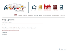Tablet Screenshot of adelanteplanning.wordpress.com