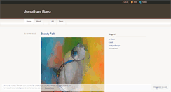 Desktop Screenshot of jbaezart.wordpress.com