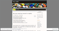 Desktop Screenshot of hellojudith.wordpress.com