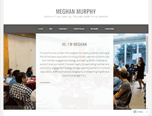 Tablet Screenshot of meghanmurphy.wordpress.com