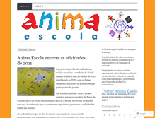Tablet Screenshot of animaescola.wordpress.com
