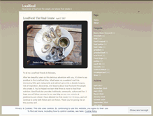 Tablet Screenshot of localfood.wordpress.com