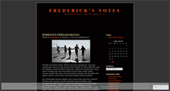 Desktop Screenshot of khalidfrederick.wordpress.com