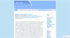 Desktop Screenshot of altstveit.wordpress.com