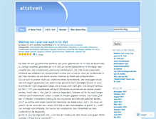 Tablet Screenshot of altstveit.wordpress.com