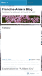 Mobile Screenshot of francineanne.wordpress.com