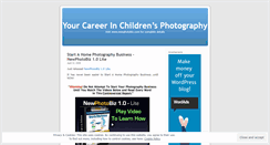 Desktop Screenshot of newphotobiz.wordpress.com