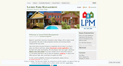 Desktop Screenshot of laurelparkmanagement.wordpress.com