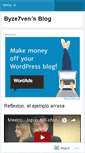 Mobile Screenshot of byze7ven.wordpress.com