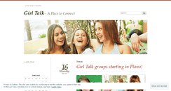 Desktop Screenshot of girltalkinfo.wordpress.com