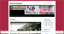 Desktop Screenshot of iesdionisioaguado.wordpress.com