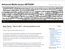 Tablet Screenshot of danielmorrisonmediaissues.wordpress.com