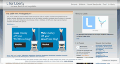 Desktop Screenshot of lforliberty.wordpress.com