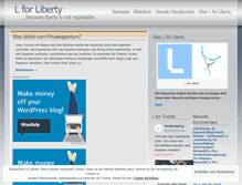 Tablet Screenshot of lforliberty.wordpress.com