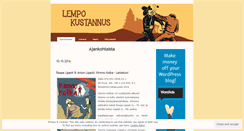 Desktop Screenshot of lempokustannus.wordpress.com