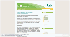 Desktop Screenshot of nctwatch.wordpress.com